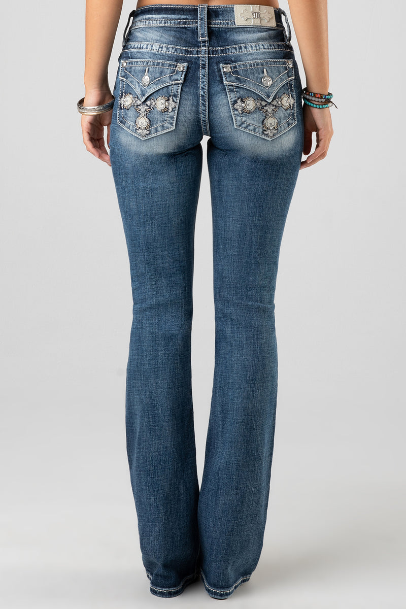 back, Medium Wash
