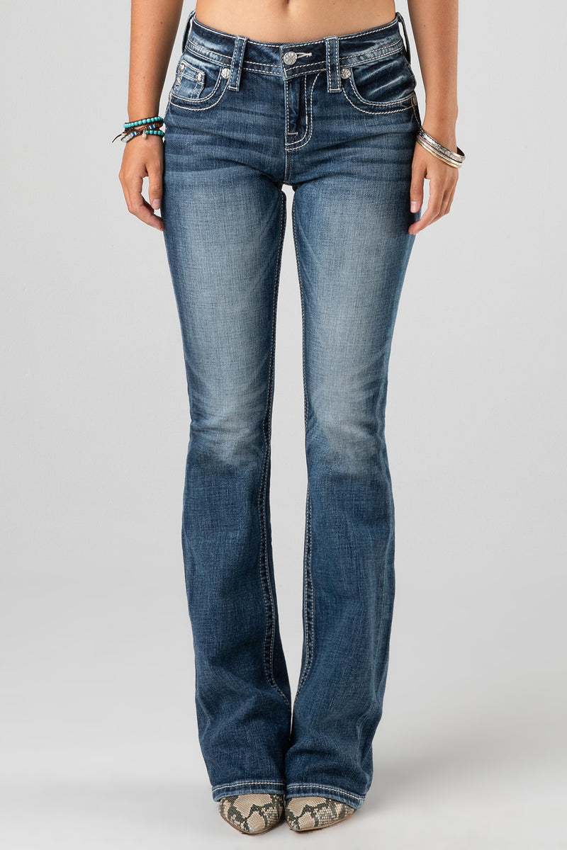 front, Medium Wash