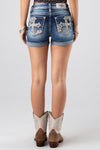 Pink Cross Shorts