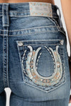 pocket, Medium Wash