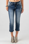 front, Dark Wash