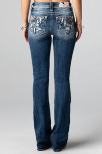 back, Dark Wash