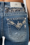 pocket, Medium Wash