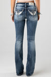 back, Dark Wash