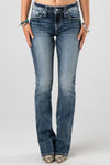front, Dark Wash