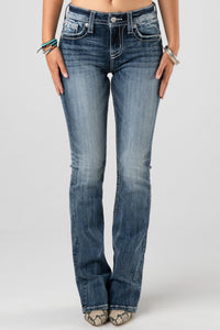front, Dark Wash