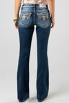 back, Dark Wash