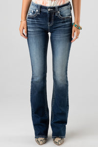 front, Dark Wash