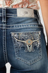 pocket, Dark Wash