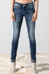 front, Dark Wash