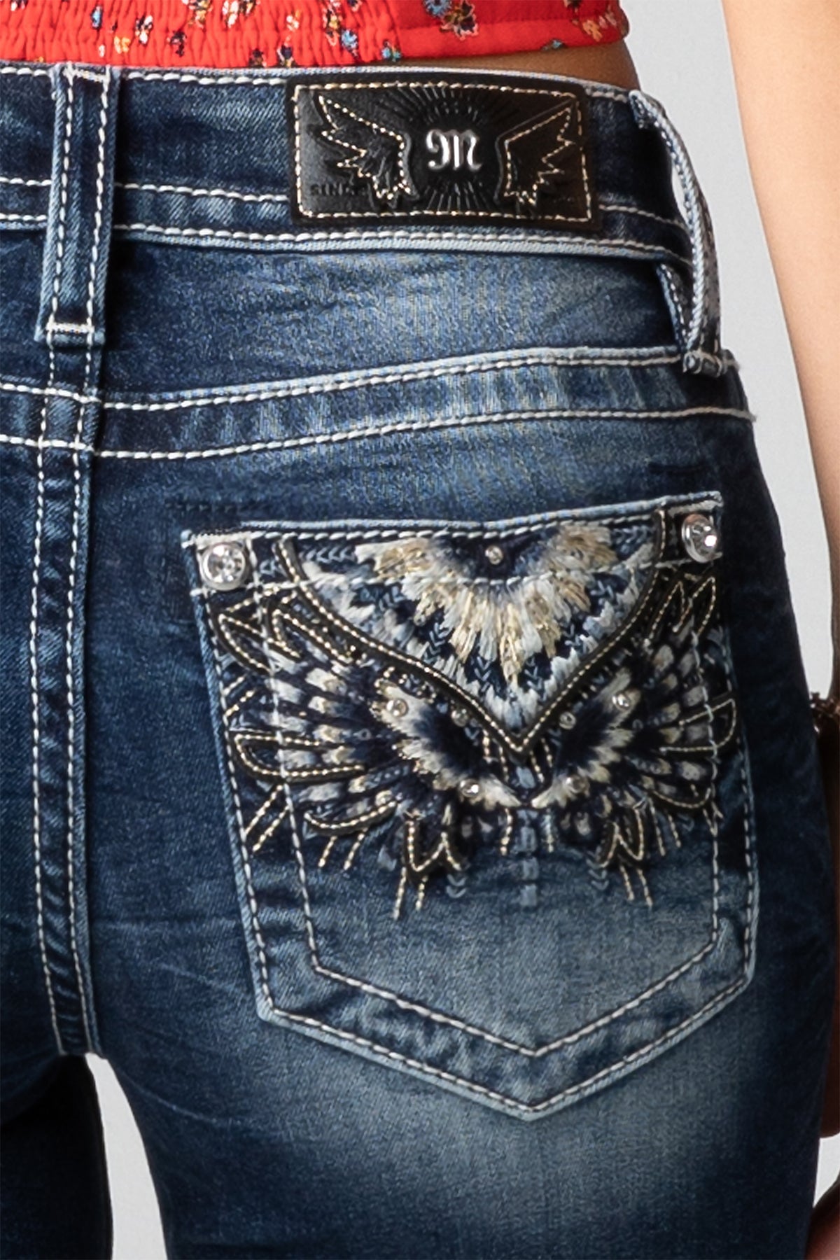 pocket, Dark Wash