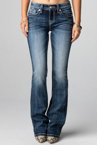 front, Dark Wash