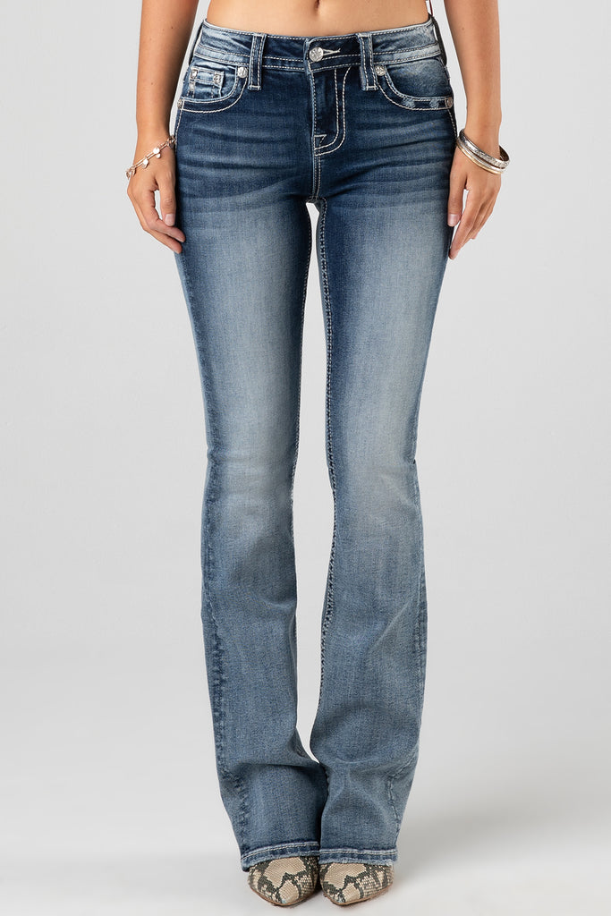 front, Medium Wash