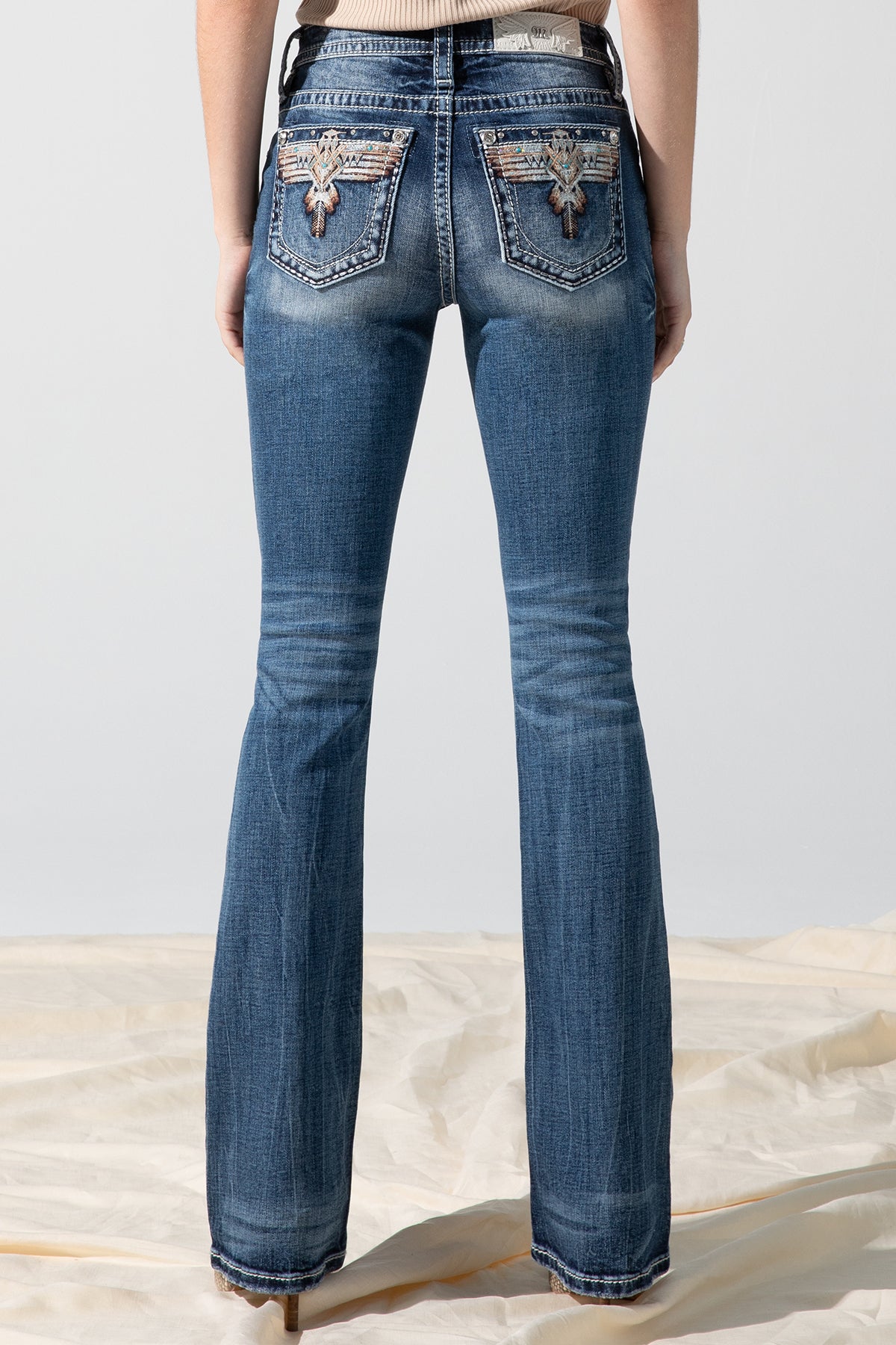 back, Medium Wash