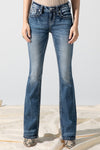 front, Medium Wash