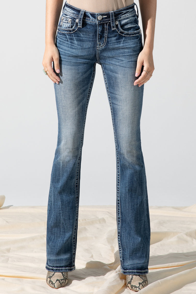 front, Medium Wash