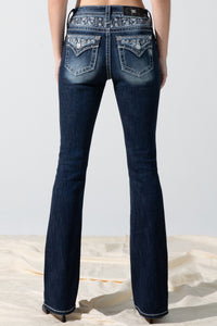 back, Dark Wash