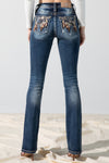 back, Dark Wash