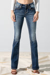 front, Dark Wash