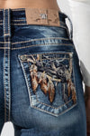 pocket, Dark Wash