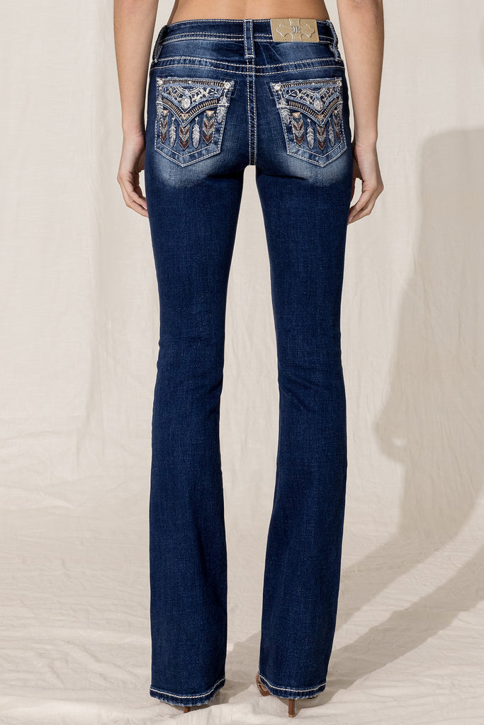 back, Medium Blue