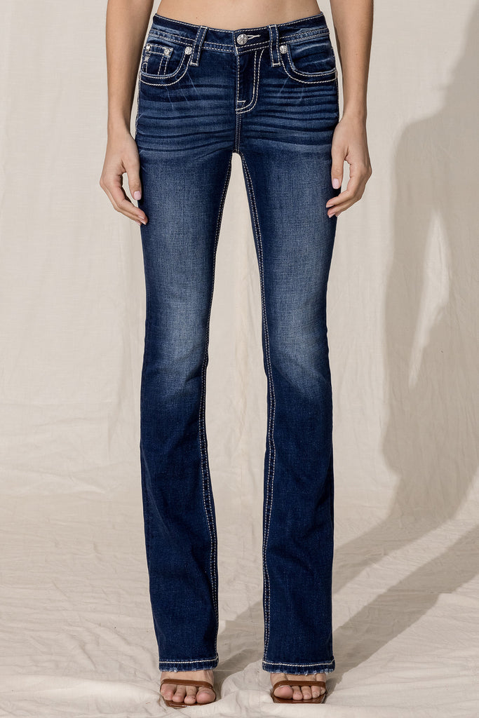 front, Medium Blue