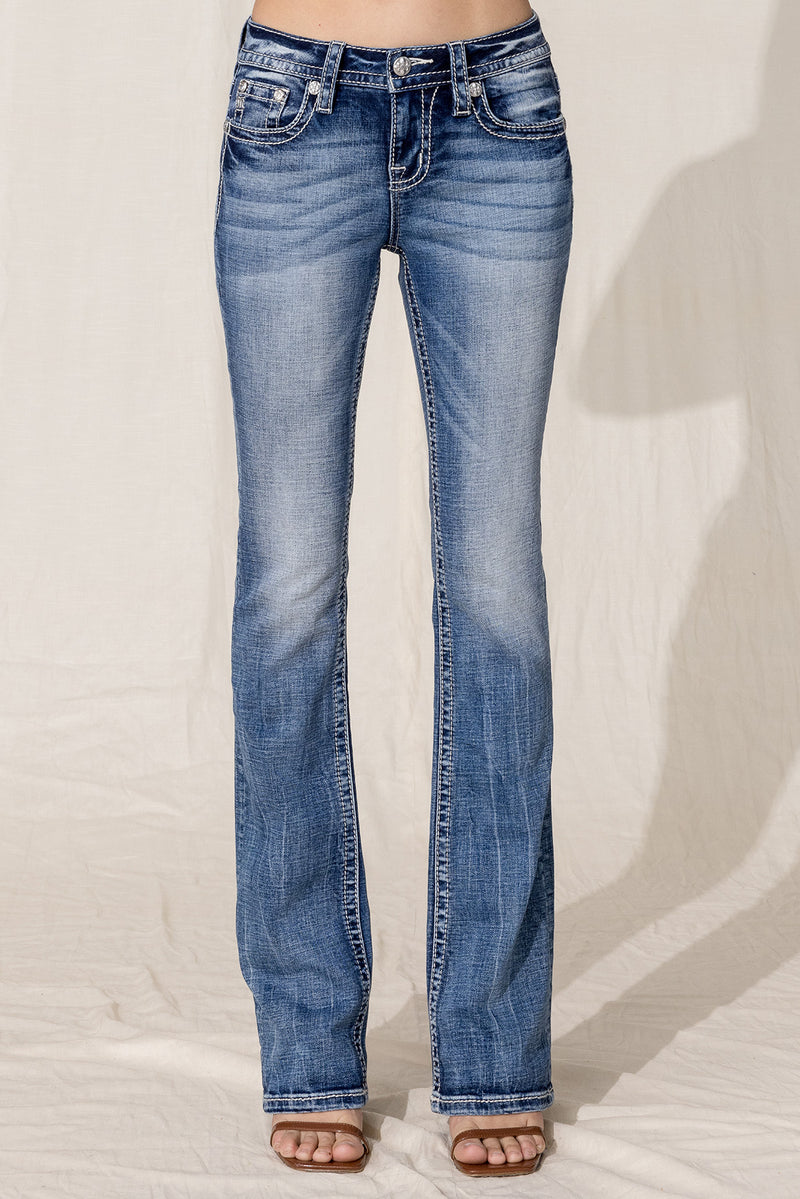 front, Medium Wash