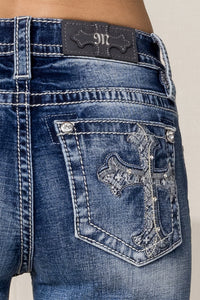pocket, Medium Wash