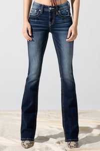 front, Dark Wash