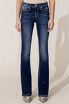 front, Dark Wash