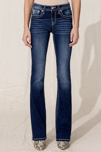 front, Dark Wash