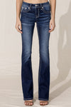 front, Dark Wash