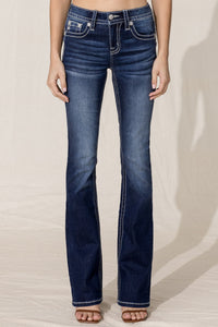 front, Dark Wash