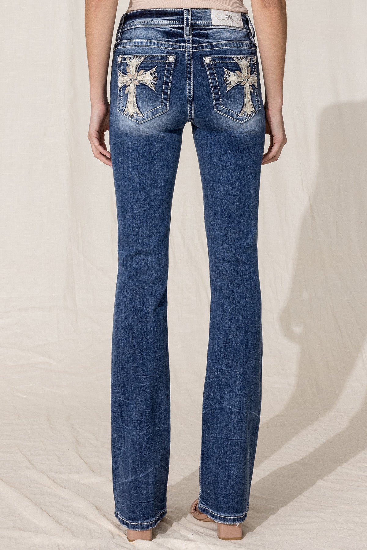back, Medium Wash
