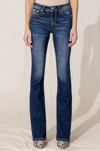 front, Dark Wash