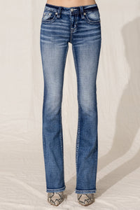 front, Dark Wash