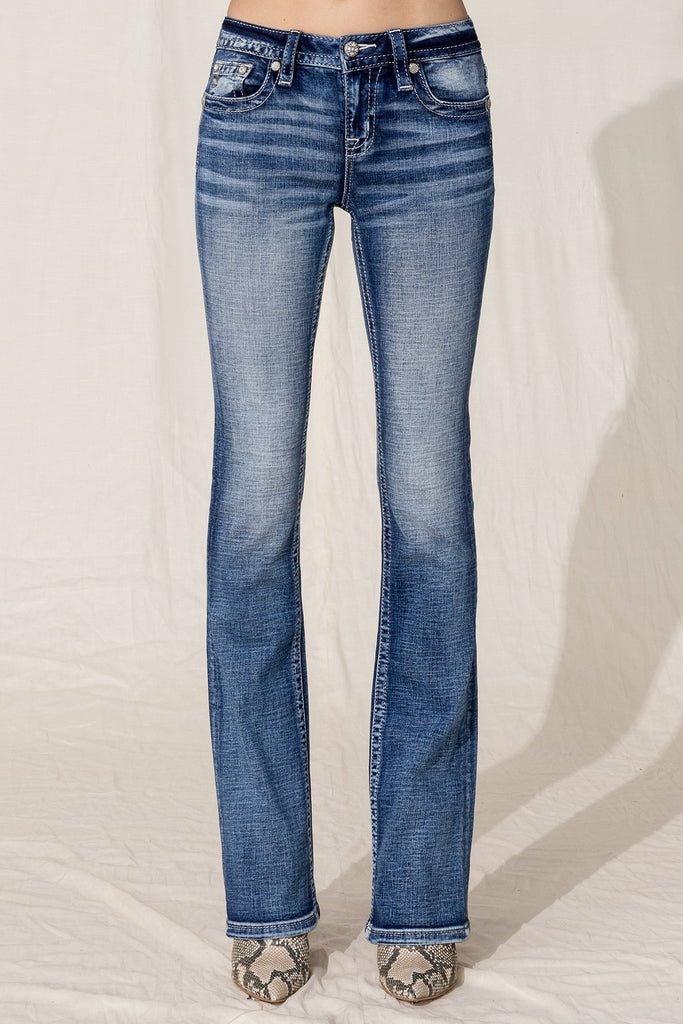 front, Dark Wash
