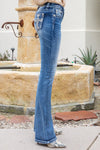 Flared Cross Denim
