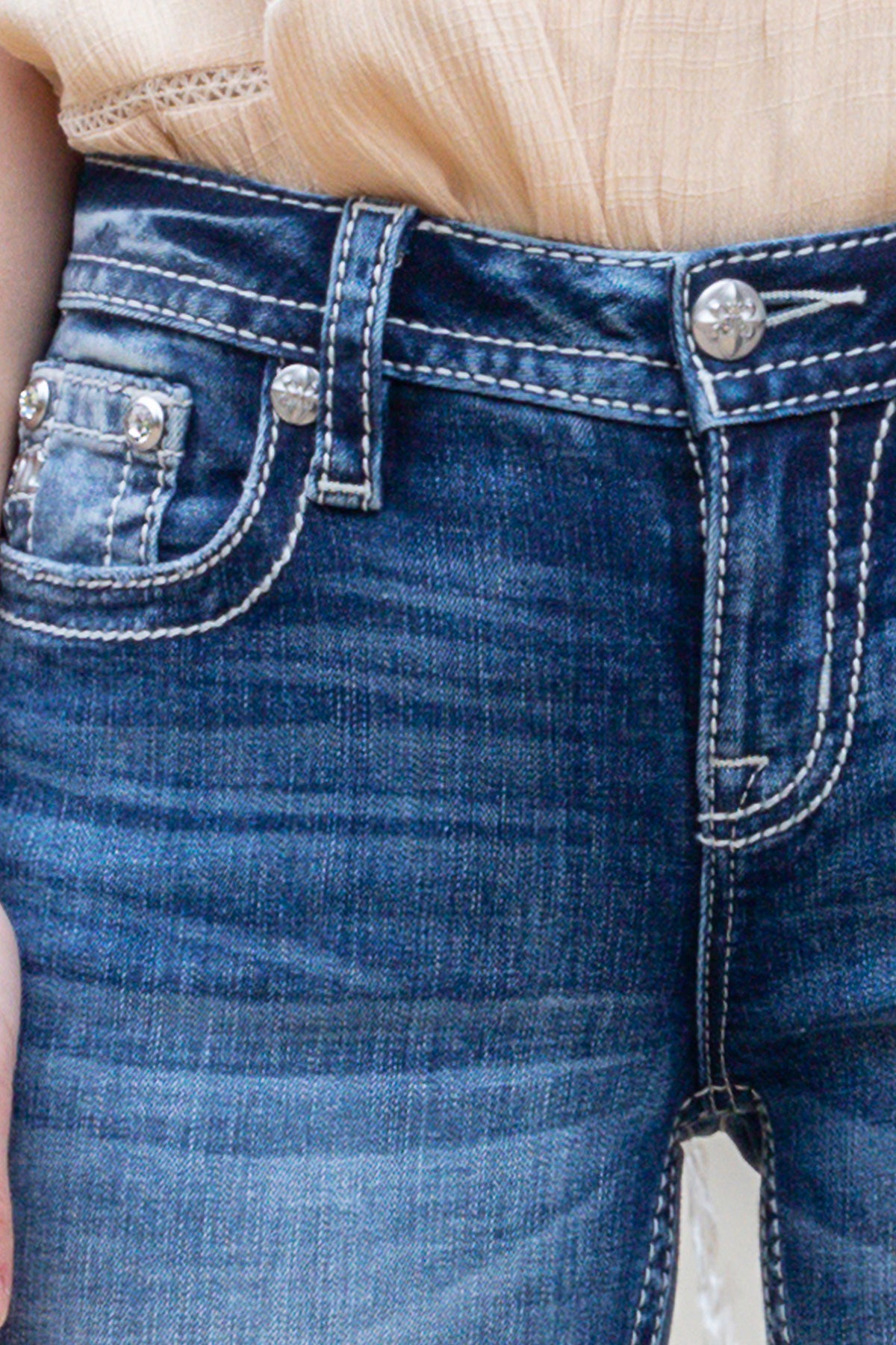 Front - Dark Wash