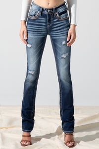 front, Dark Wash