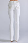back, White