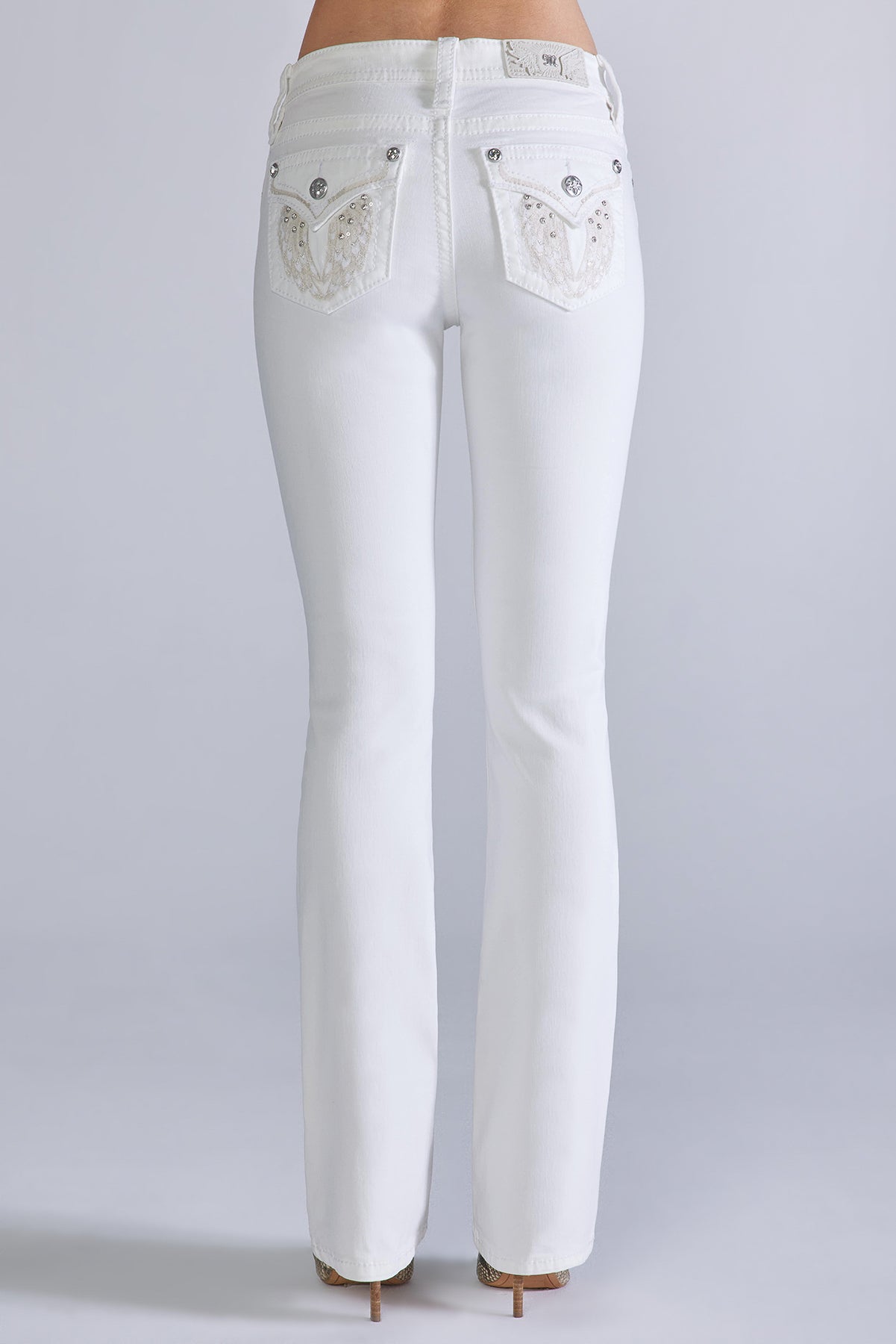 back, White