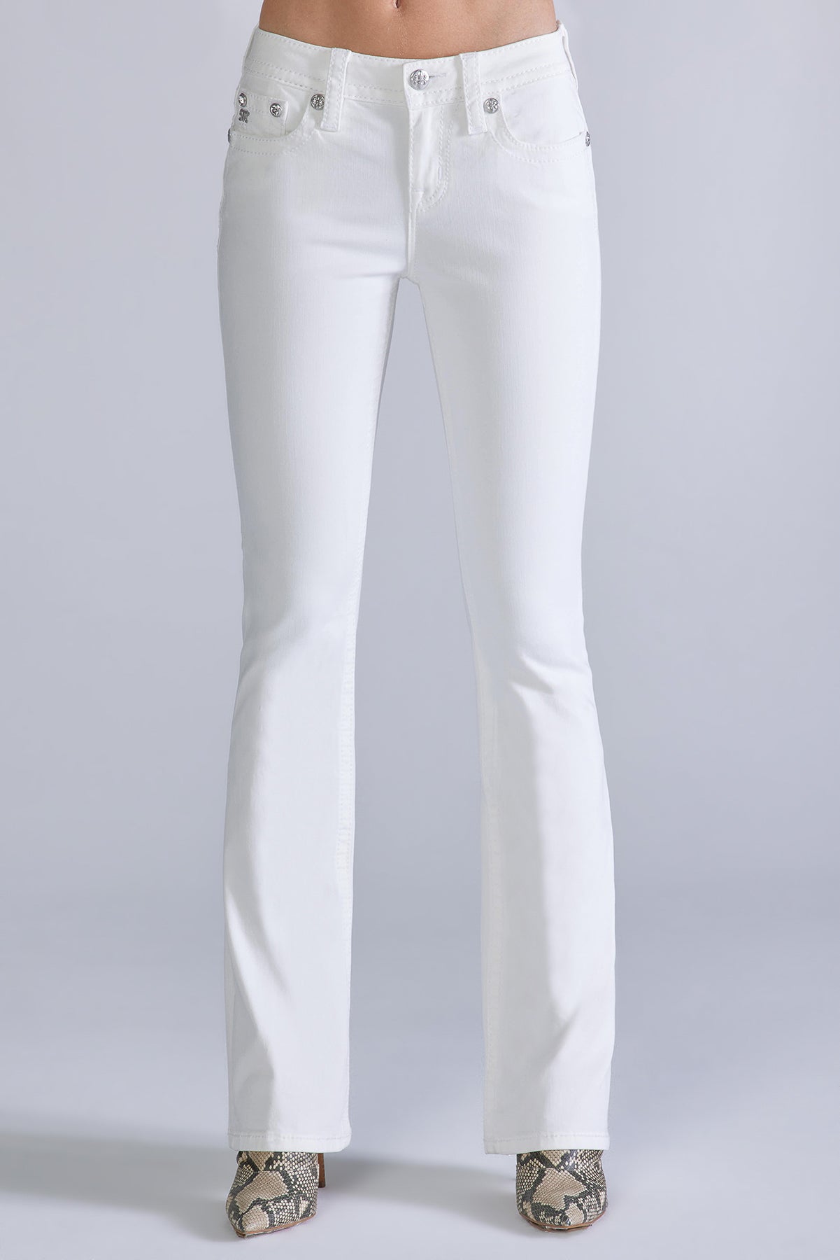 front, White