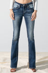 front, Dark Wash