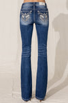 back, Medium Blue