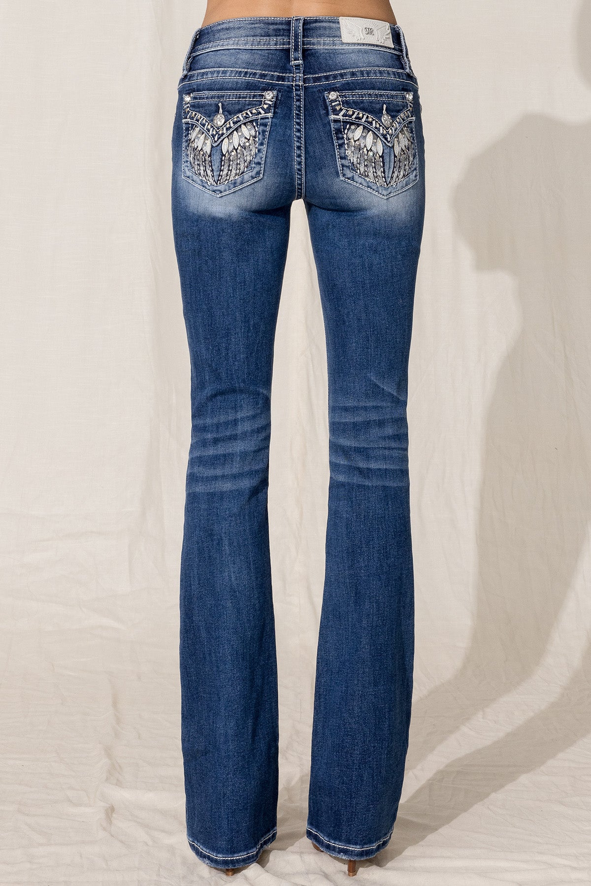 back, Medium Blue