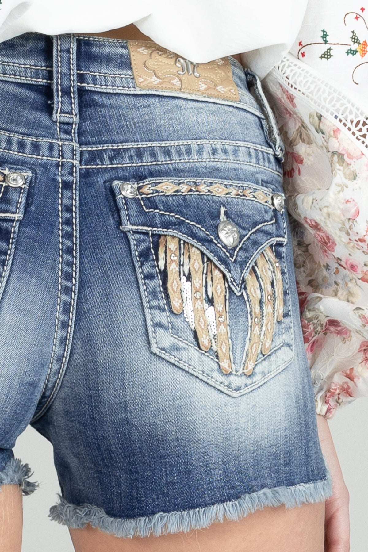 Aztec Wing Shorts
