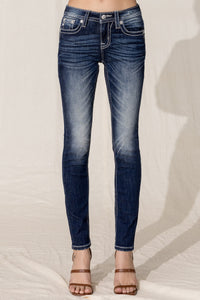 front, Dark Wash