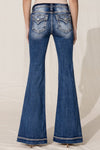 back, Dark Wash
