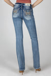 Turquoise Native Longhorn Denim